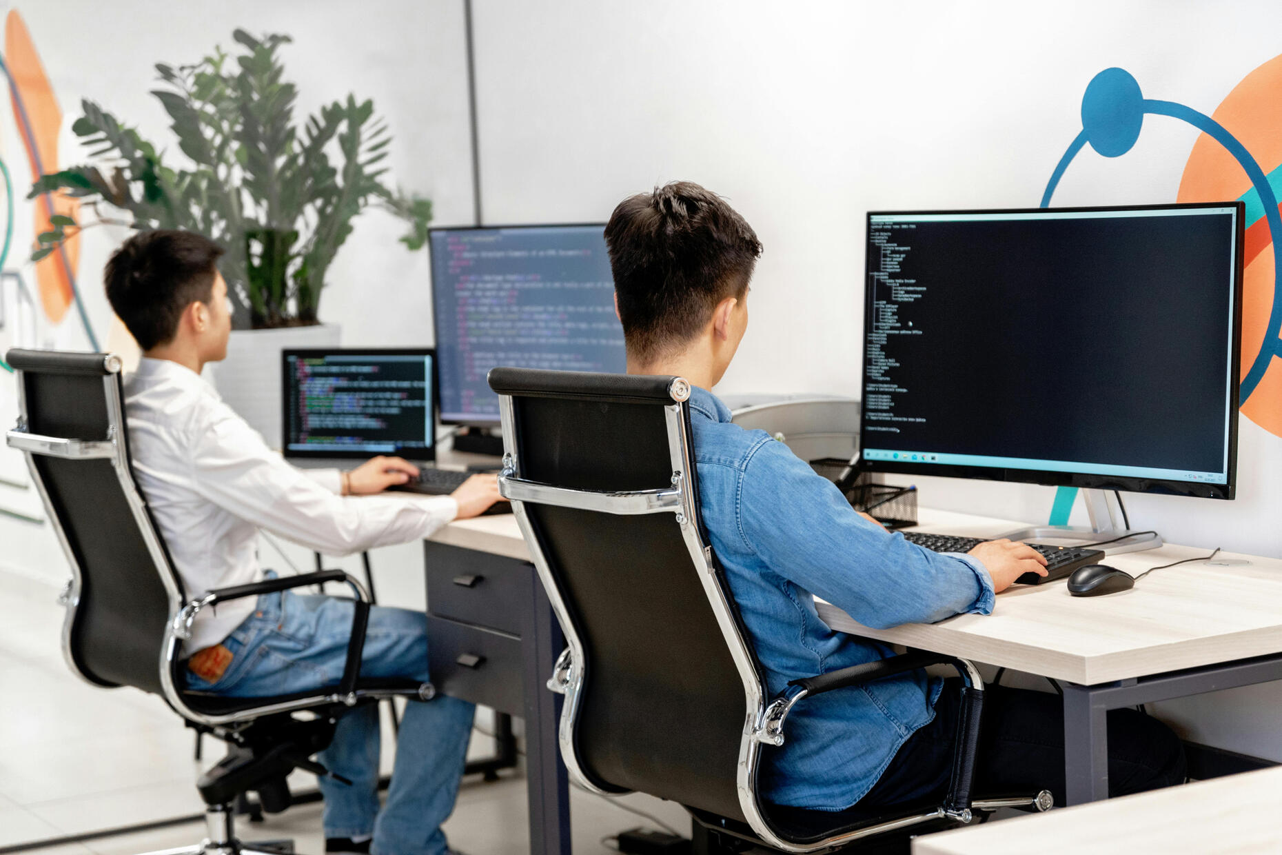 IT Support Specialist IT Support Specialist sitting at desk